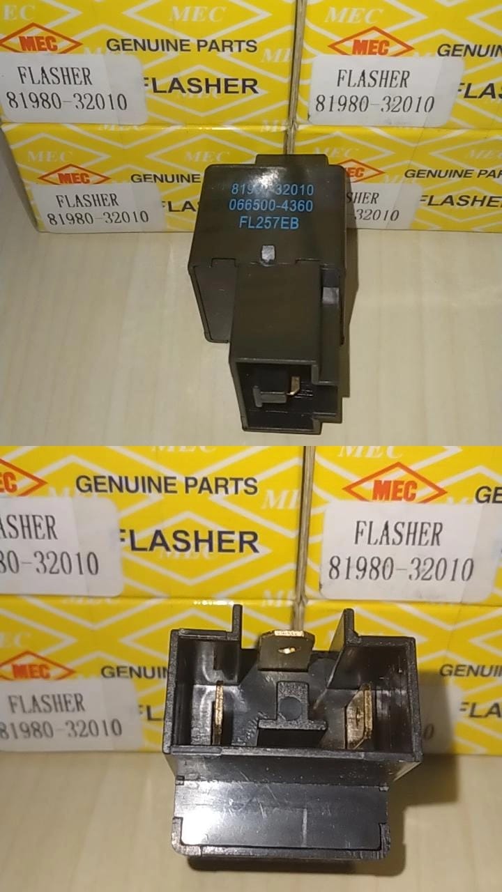 FLASHER RELAY SEIN T.D-SAURUS 130HT 3 PIN-12V RL 81980-32010