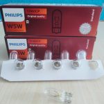 Bohlam Colok Tusuk T10 24V W5W Philips 13961CP