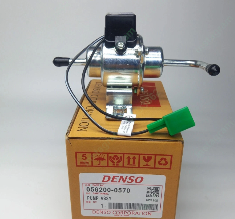 Electric Fuel pump Pompa Solar 24 Volt DENSO Universal PN 056200-0570