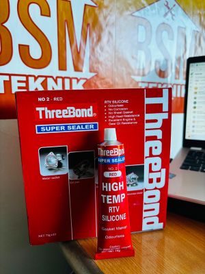 LEM Three Bond Red rtv No.2 High temp silicone 75gram