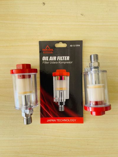FILTER UDARA KOMPRESOR 1-4 INCH AIR FILTER YUKIDO AB12-75FW